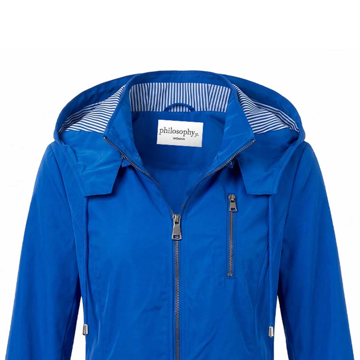 Gabardina Sport Con Capucha Philosophy Woman Para Mujer image number null