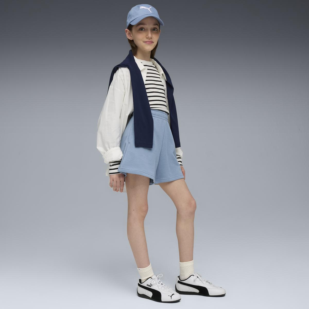 Short Az&uacute;l Puma para Ni&ntilde;a image number null