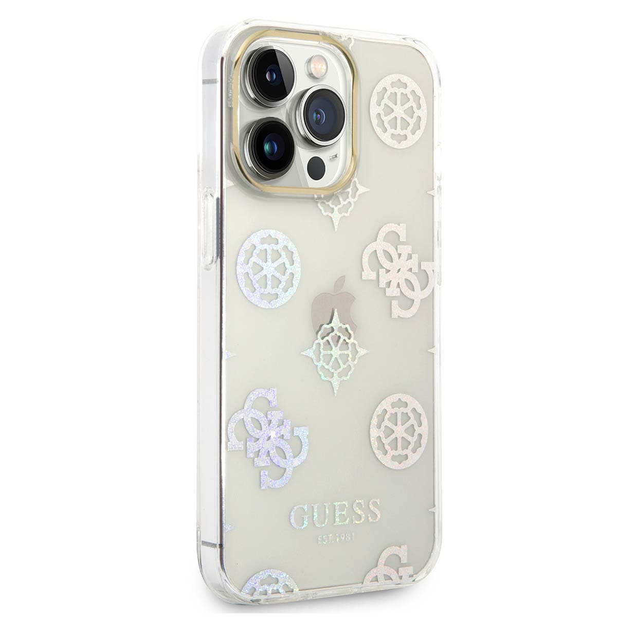 Funda Guess Electroplated Blanca para iPhone 14 Plus image number null