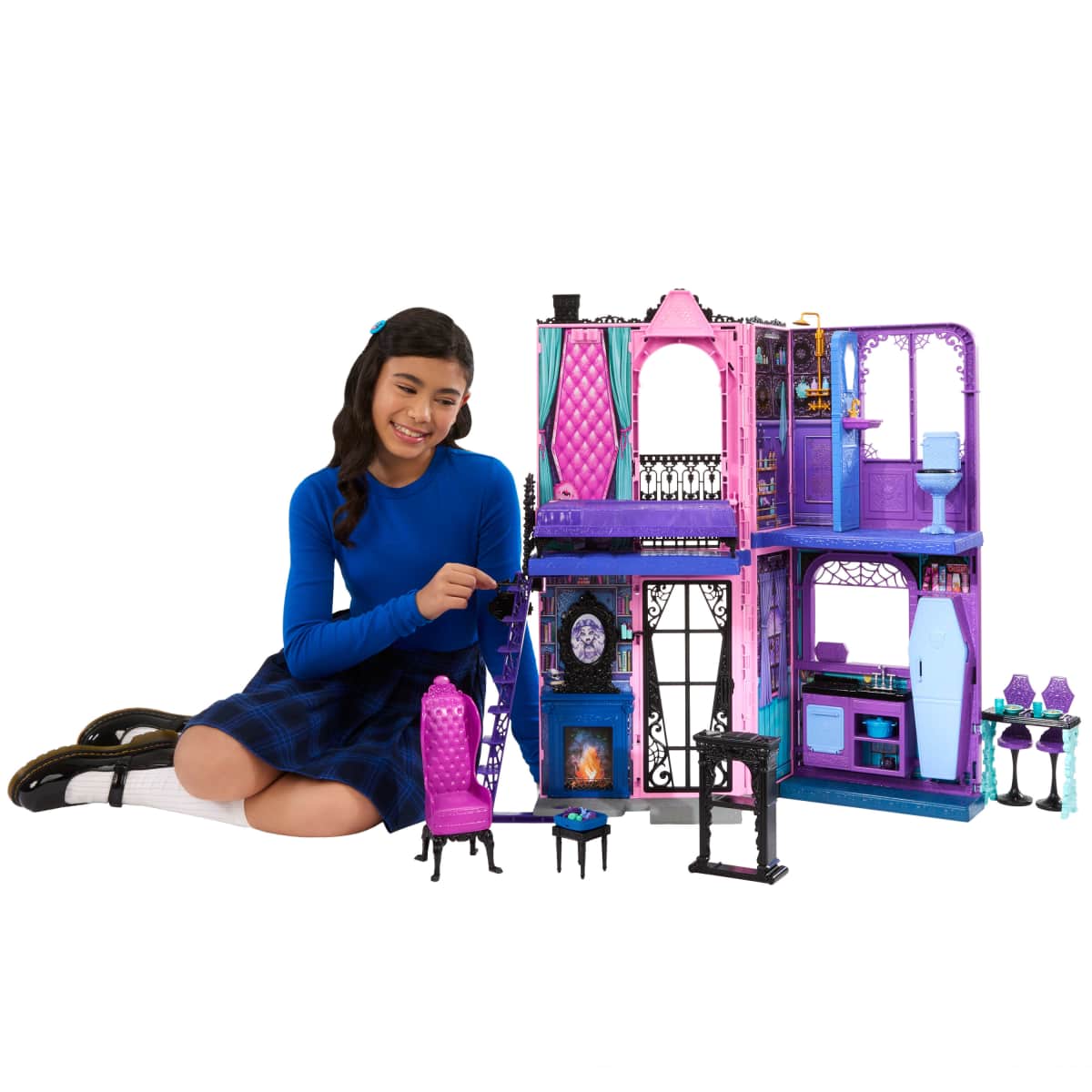 Monster High Casa De Mu Ecas Hotel Boo Tique Mattel image number null