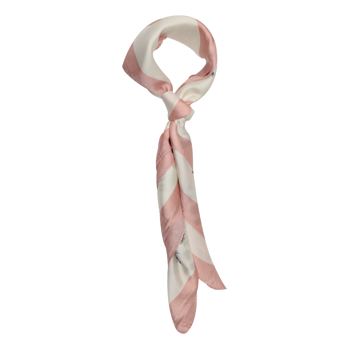 Pa&ntilde;uelo Satinado Print Floral Rosa&nbsp;Phi By Philosophy Jr image number null