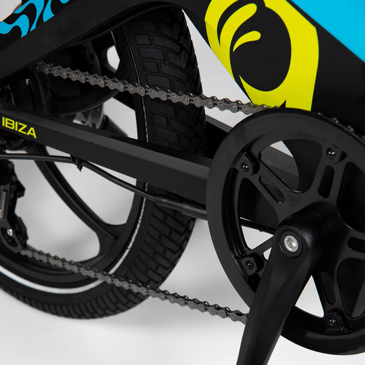 Bicicleta El&eacute;ctrica Praia Ibiza Black Blue 350W image number null