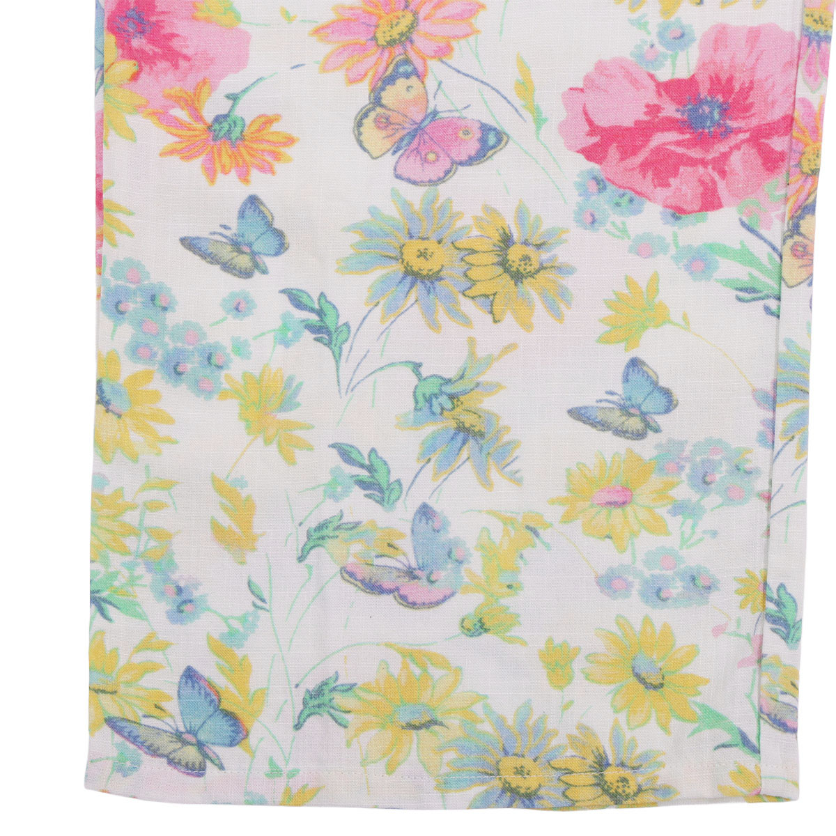 Jumpsuit Floral Estampado Lino Algod&oacute;n JEANIOUS para Ni&ntilde;a image number null
