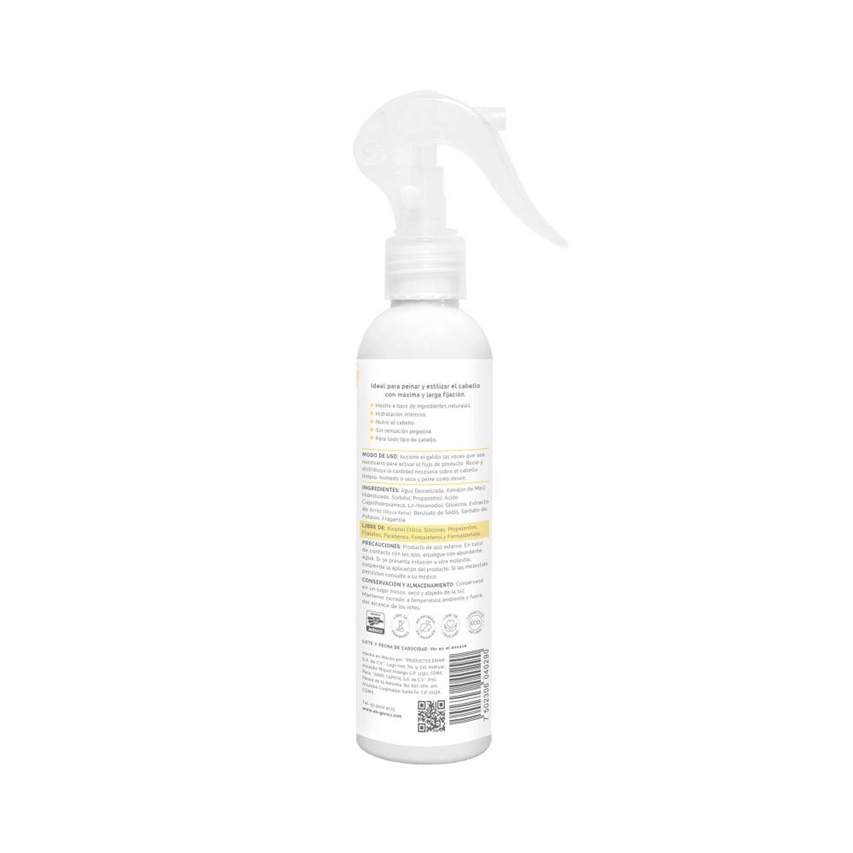 Spray Fijador Para Cabello 250 Ml Oh! Ganics image number null