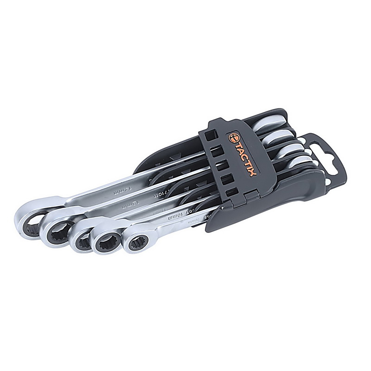 Set Llave Combinada Giratoria 72 Dientes 5 Pz Alta Precision 8,10,13,15,17mm Tactix image number null