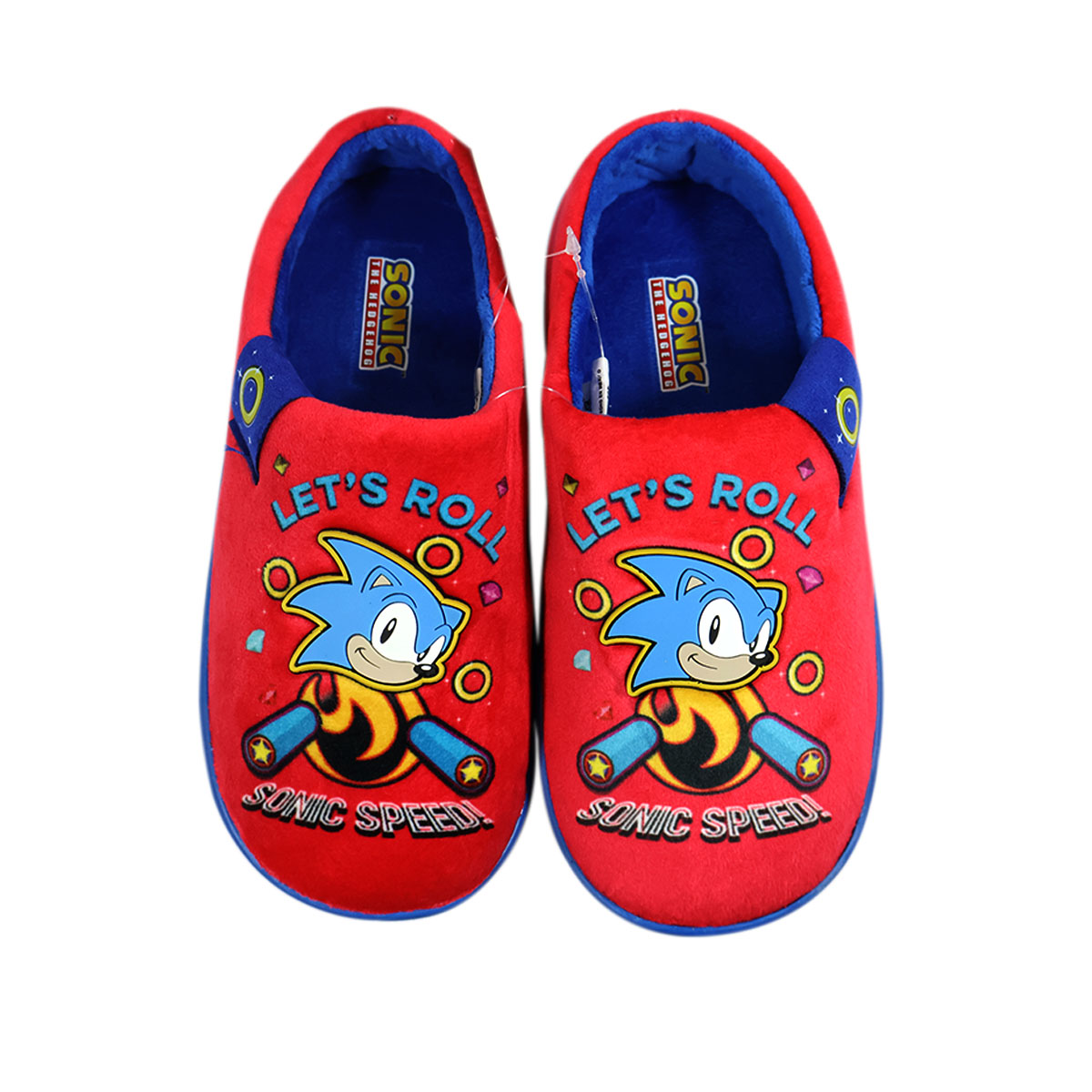 Pantufla Personajes Sonic para Ni&ntilde;o image number null