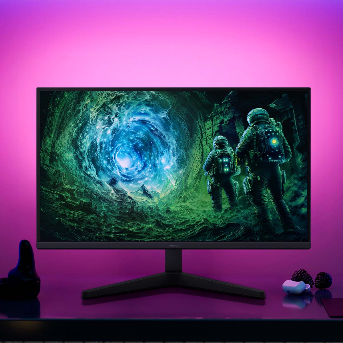 Monitor Gamer Samsung 27 Qhd Ls27fg530elxzx image number null