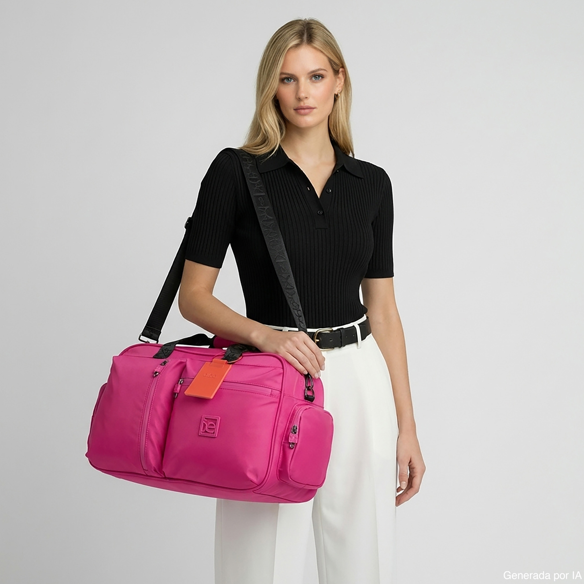 Duffle Bag Cloe Hs Nonbil Magenta image number null