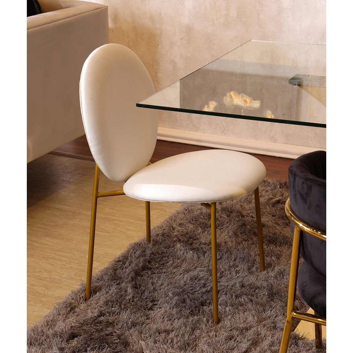Silla de Comedor Colecci&oacute;n Silvery Gold CONCEPTS LIFE image number null