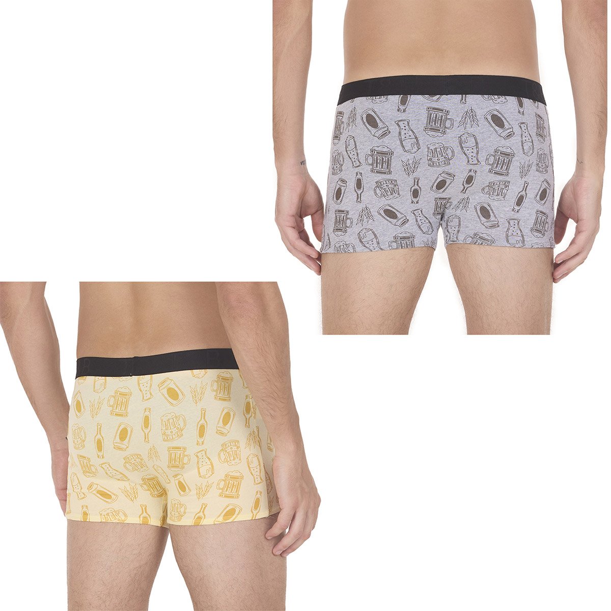 2 Pack Boxer Trunk Tops & Bottoms para Hombre image number null