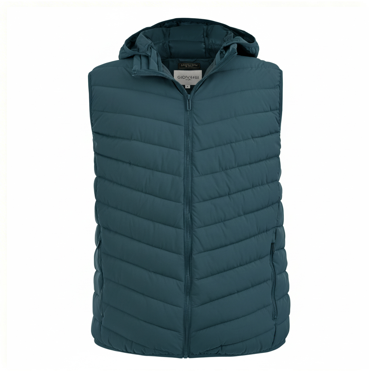 Chaleco Capitonado Giovanni Gali con Gorro Desmontable para Hombre Plus image number null