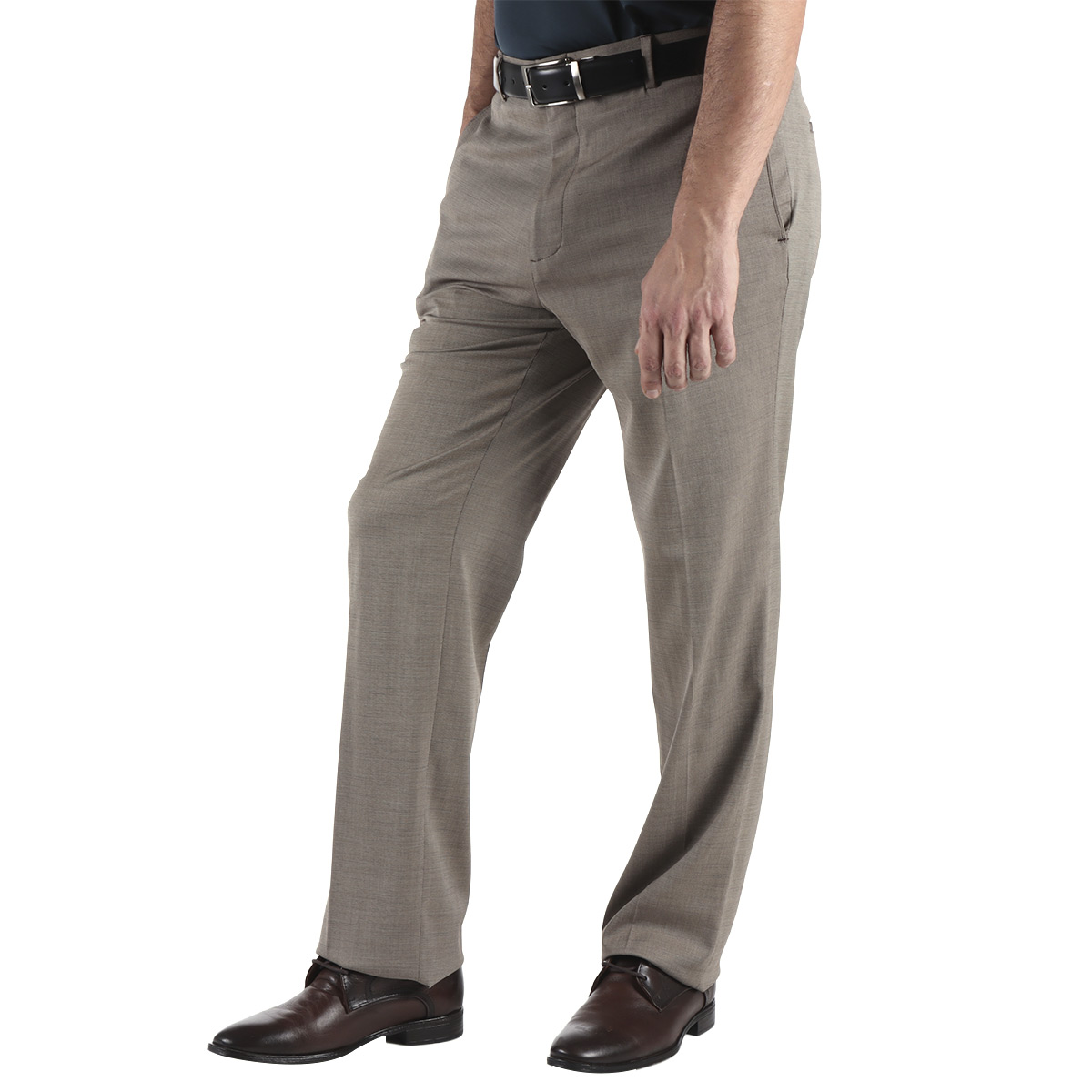 Pantal&oacute;n de Vestir Regular Fit Sin Pinzas John Henry Hombre image number null