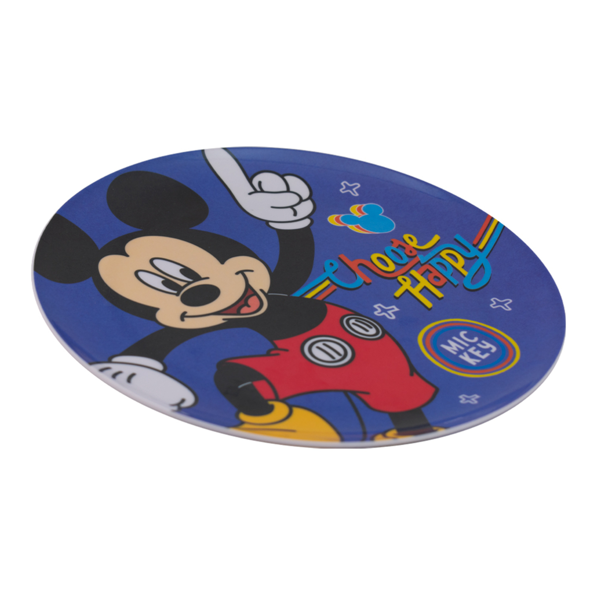 Plato Mediano De Melamina Mickey 22.8 Cm Fun Kids image number null