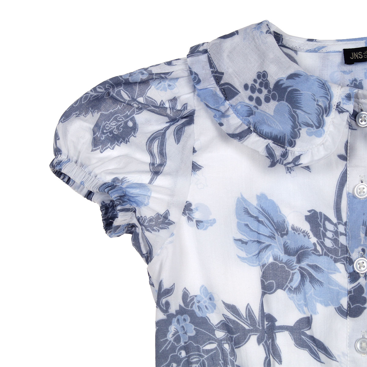 Blusa Floral Cuello Peter Pan Jeanious Toddler Ni&ntilde;a image number null