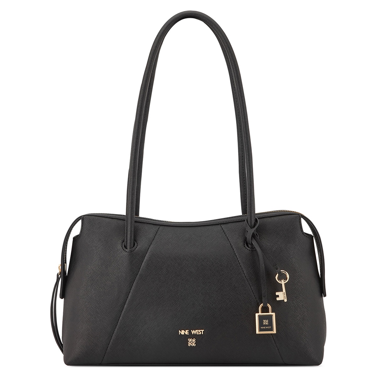 Bolso Satchel Nine West Negro para Mujer image number null