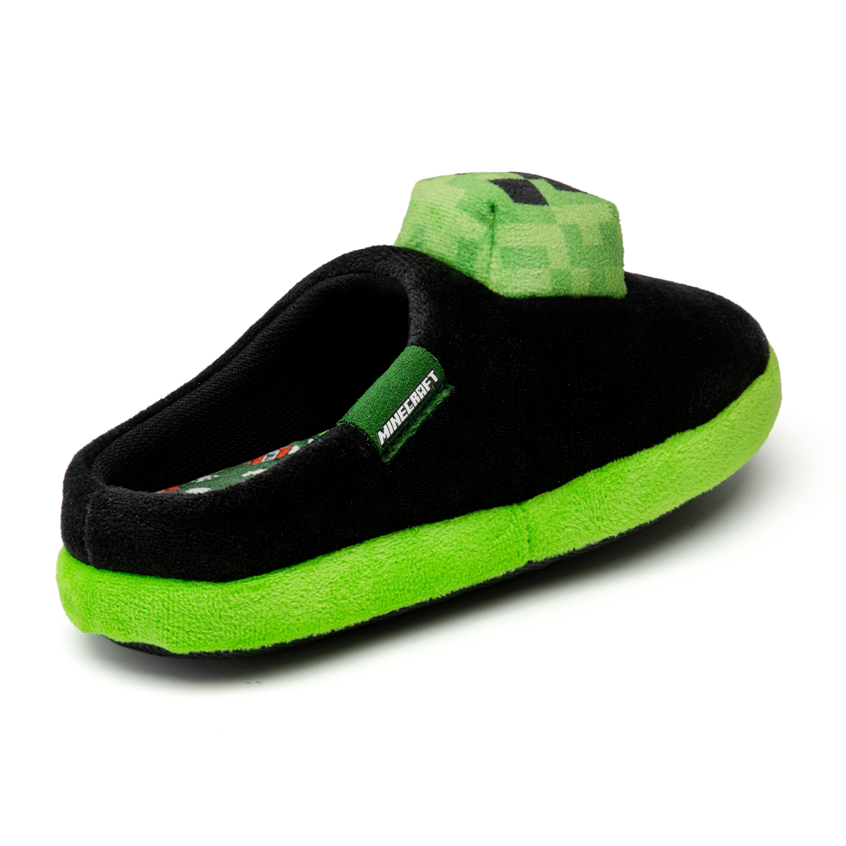 Pantufla 18-22 Negro Minecraft image number null