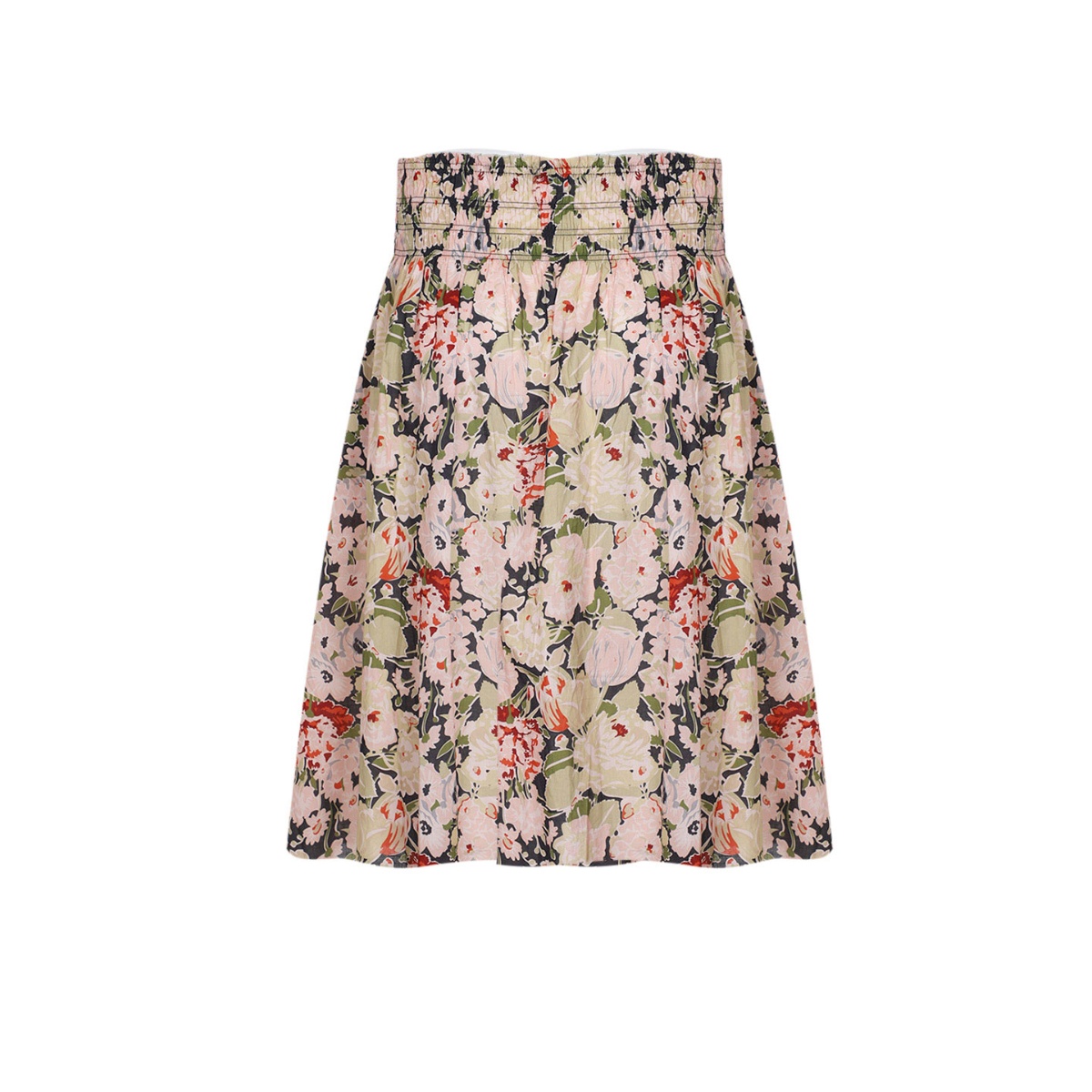 Falda Larga Estampada Dex Plus Para Mujer Curvy image number null