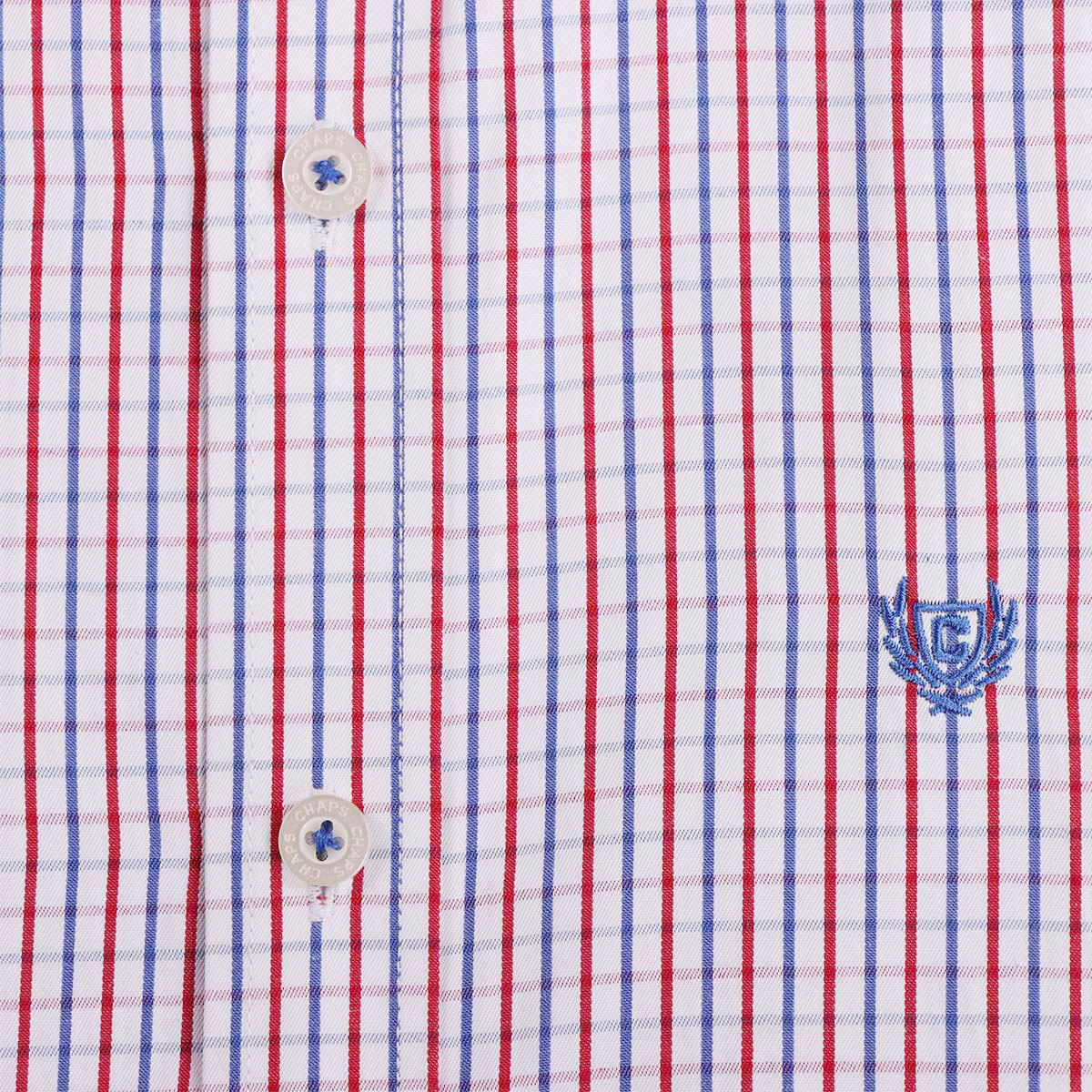 Camisa de Vestir Slim Fit Cuadros CHAPS para Hombre image number null
