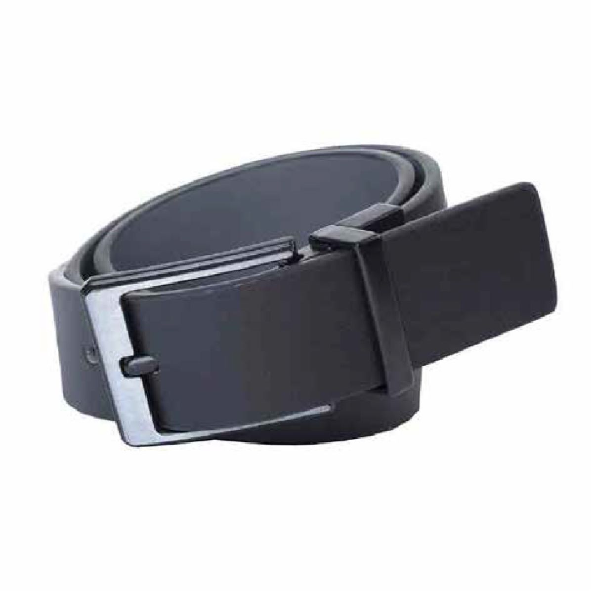 Cintur&oacute;n Reversible en Piel Hickock Negro para Hombre image number null