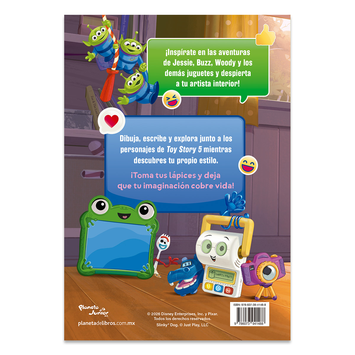 Toy Story 5. Libro de Arte y Juguetes image number null