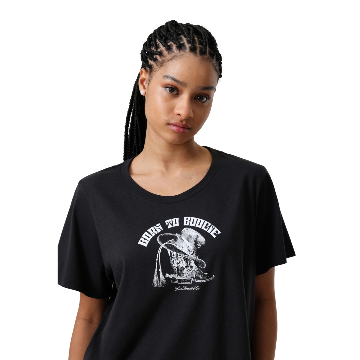 Levi&rsquo;s&reg; Playera Perfect Logo Para Mujer Curvy image number null