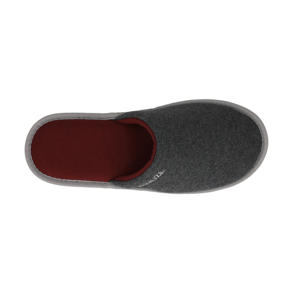 Pantufla Destalonada Ferruzi Gris para Hombre image number null