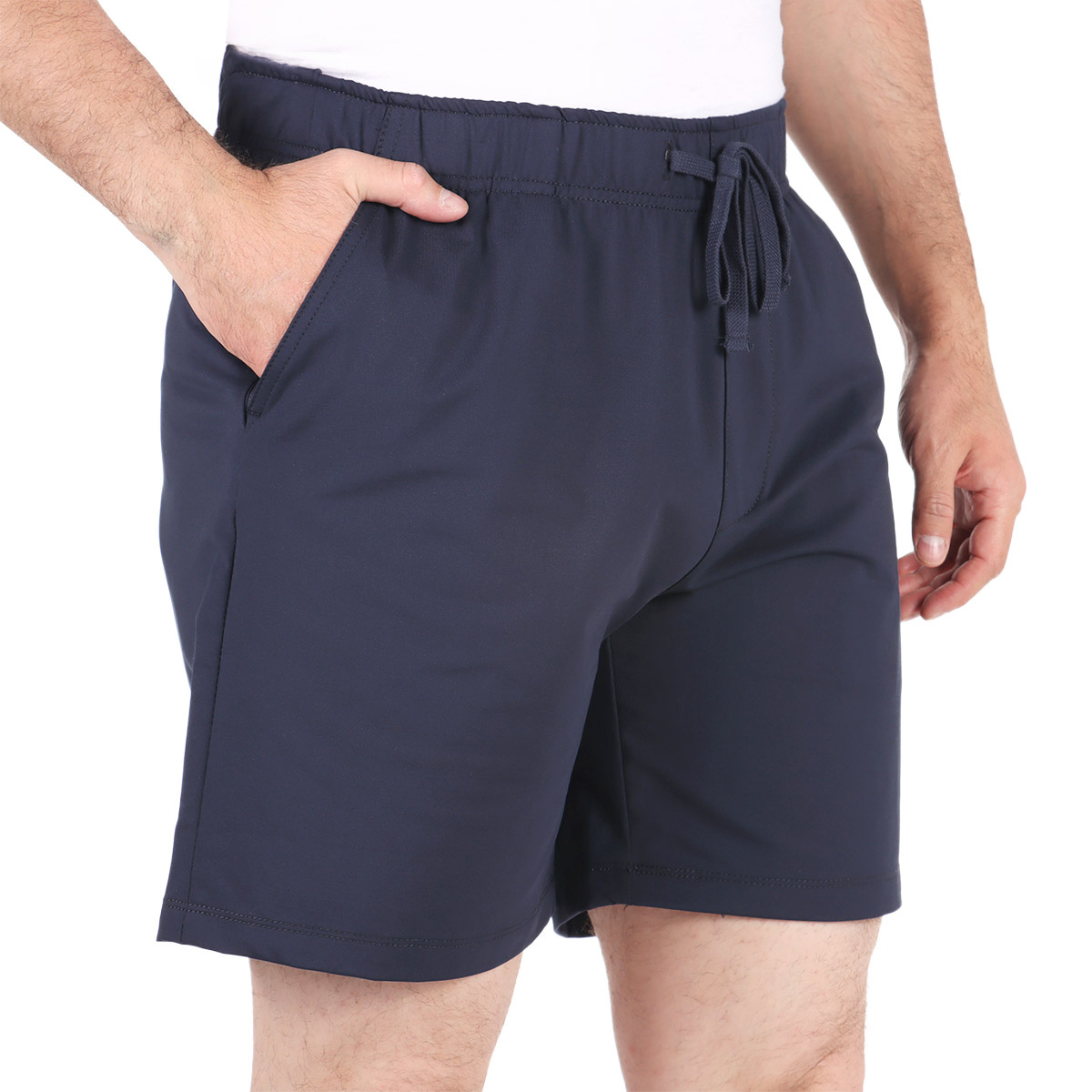 Bermuda con Jaretas Ajustable El&aacute;stica Casual J.opus Hombre image number null