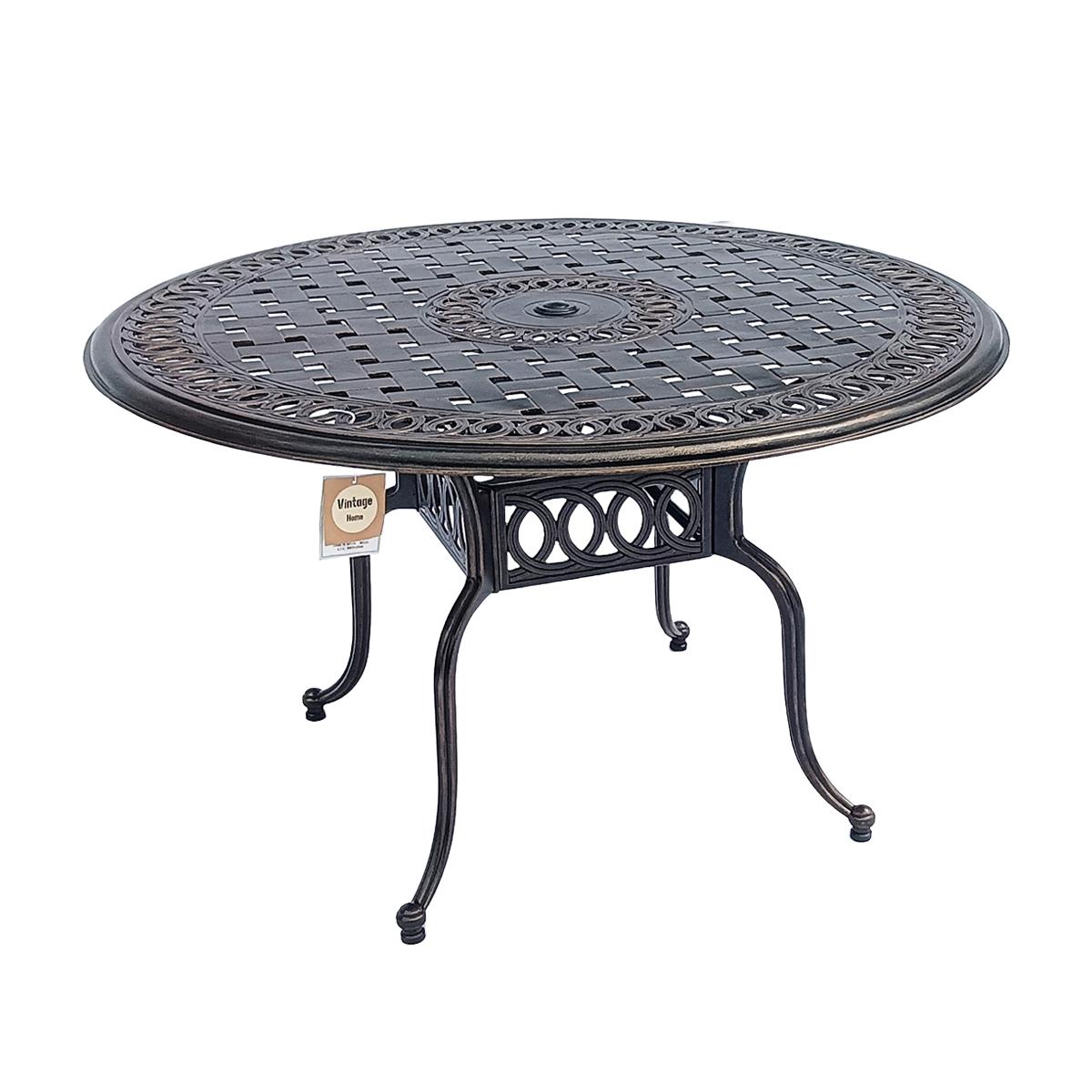 Mesa De Exterior Katerin 47" Vintage Home image number null
