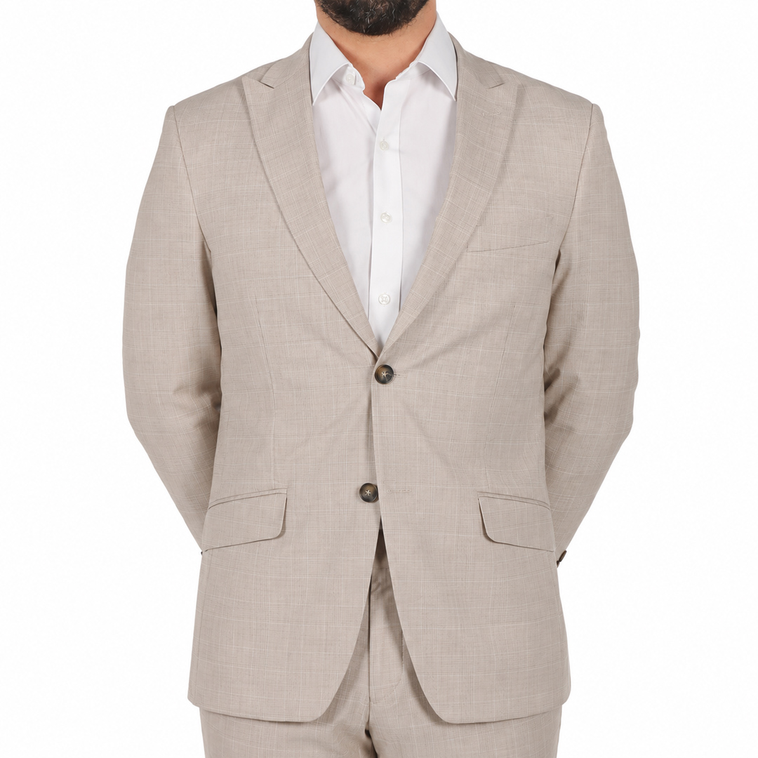Saco Cuadros Elegante De LMENTAL para Hombre image number null