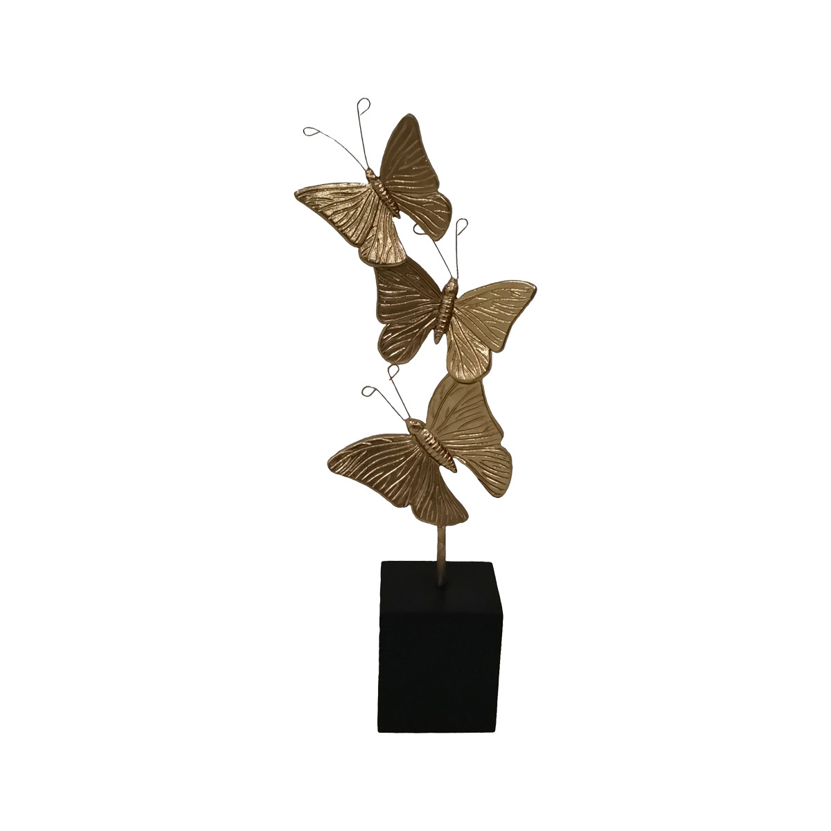 Figura Pedestal Mariposas Vintage Home image number null