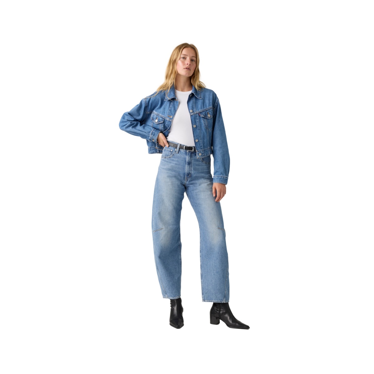 Levi&rsquo;s&reg; Jeans Cinch Barrel para Mujer Junior image number null