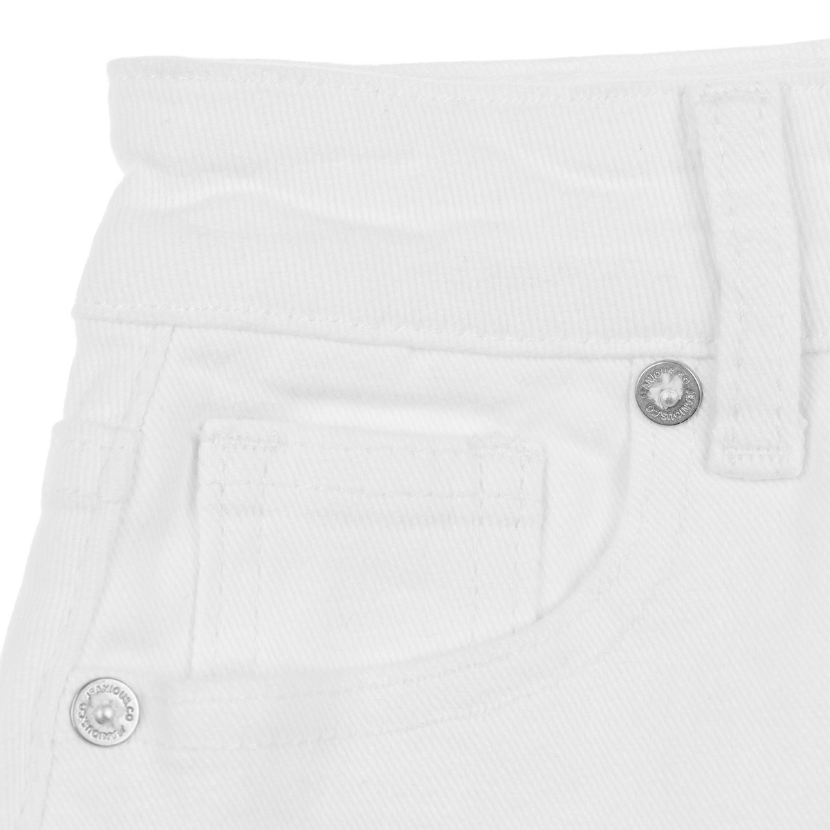 Falda Denim 5 Bolsillos Estilo Casual Jeanious para Ni&ntilde;a image number null