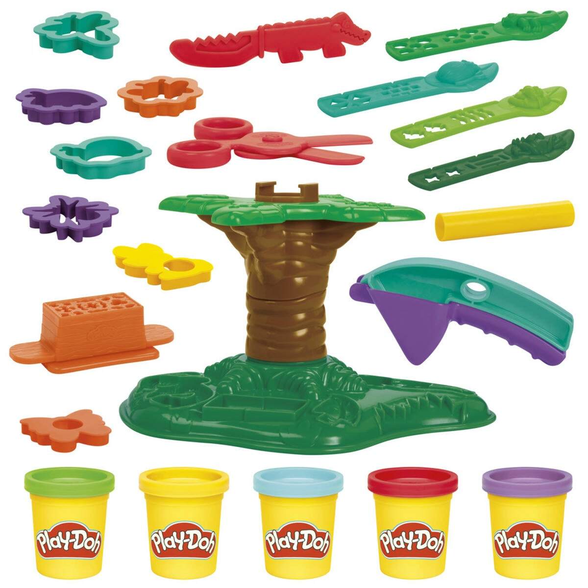 Play-Doh Set de Juego Creaciones en la Copa del &Aacute;rbol Hasbro image number null