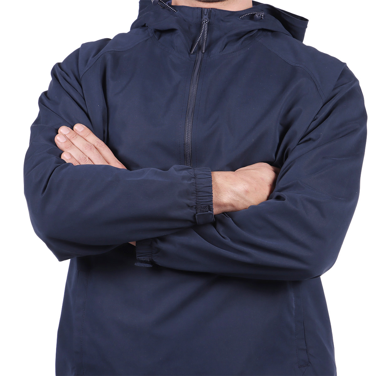 Sudadera Anorak Ligera con Capucha Jeanious para Hombre image number null