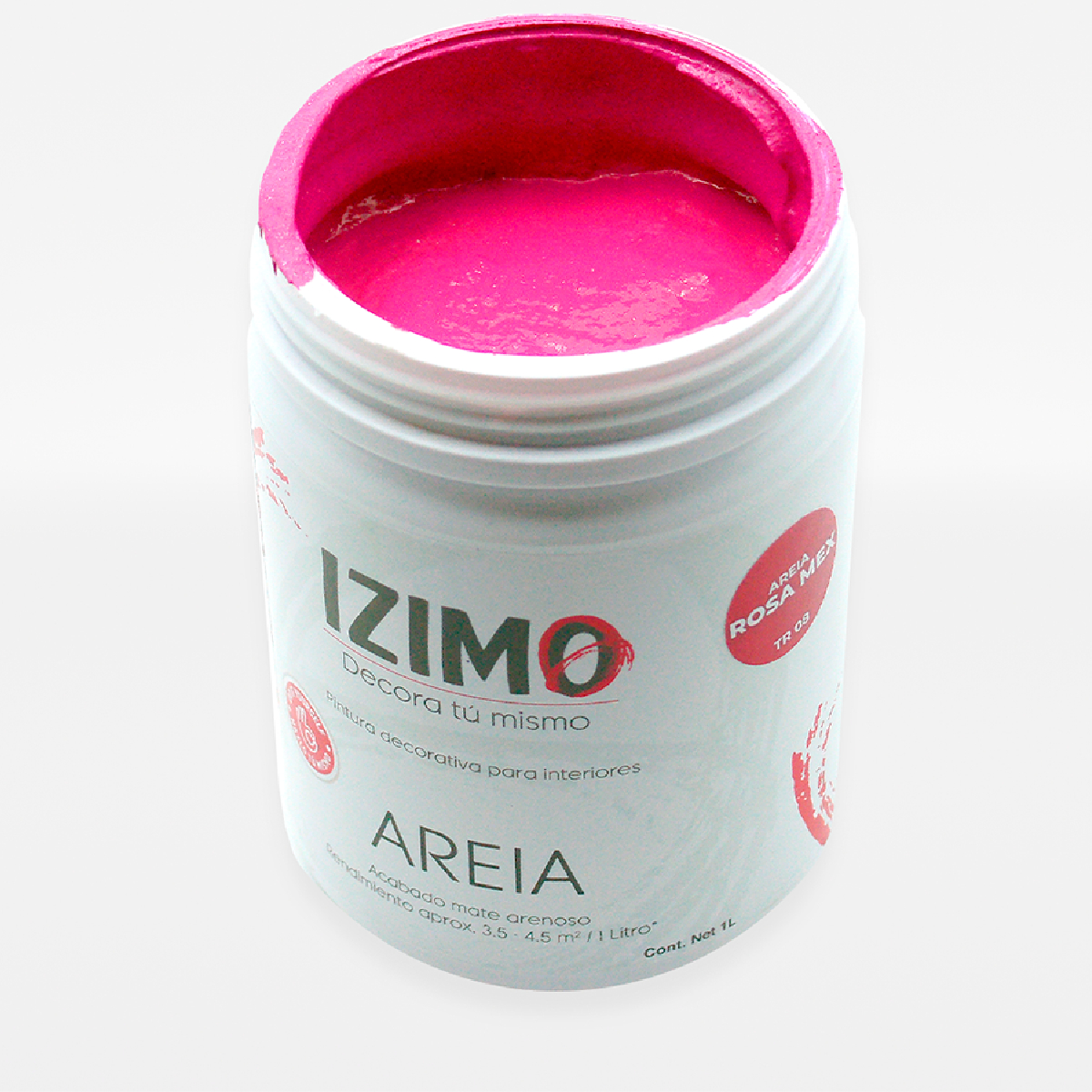 Pintura Texturizada Areia Rosa Mexicano IZIMO image number null