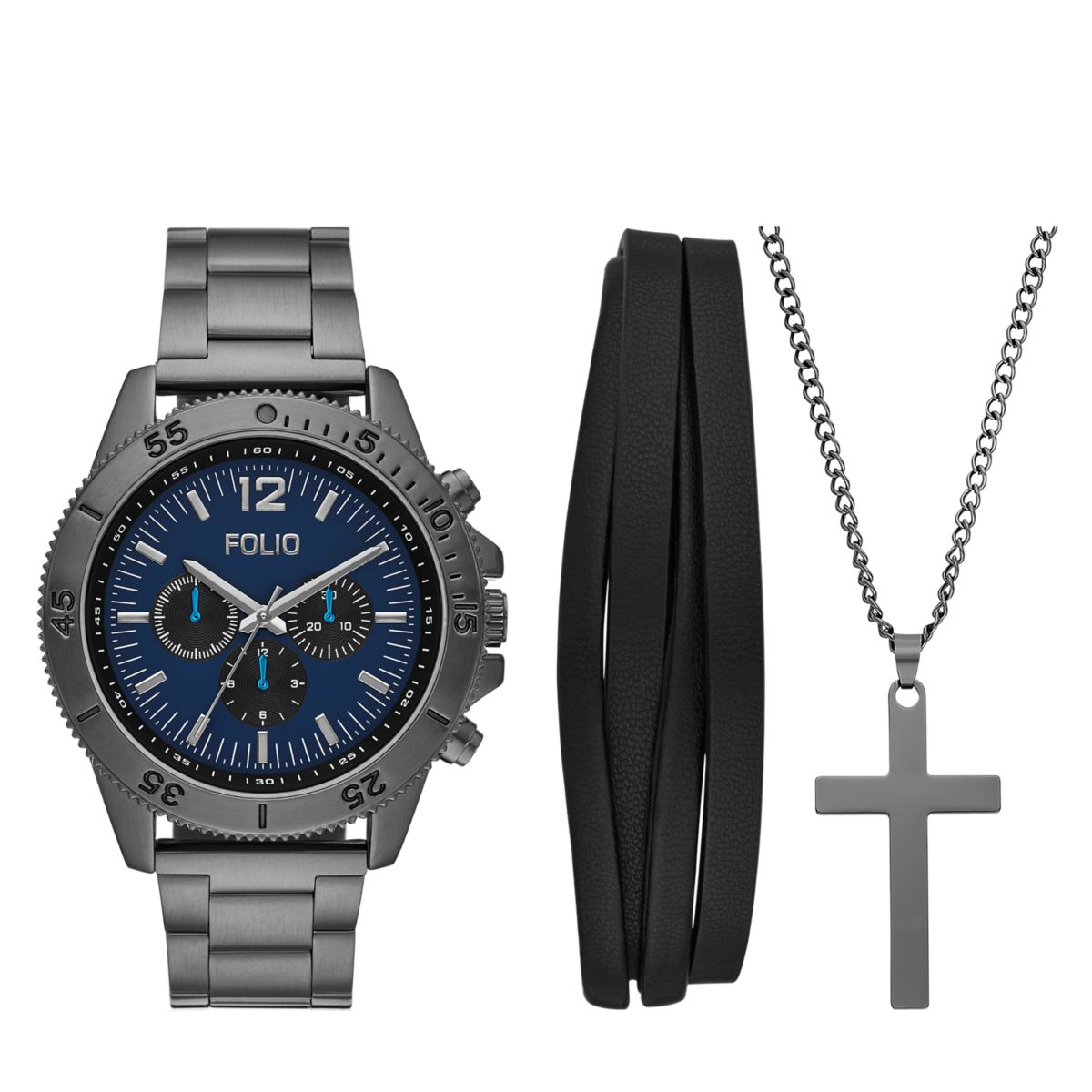 Set de Reloj Mass Market FMDFL6069 para Hombre image number null