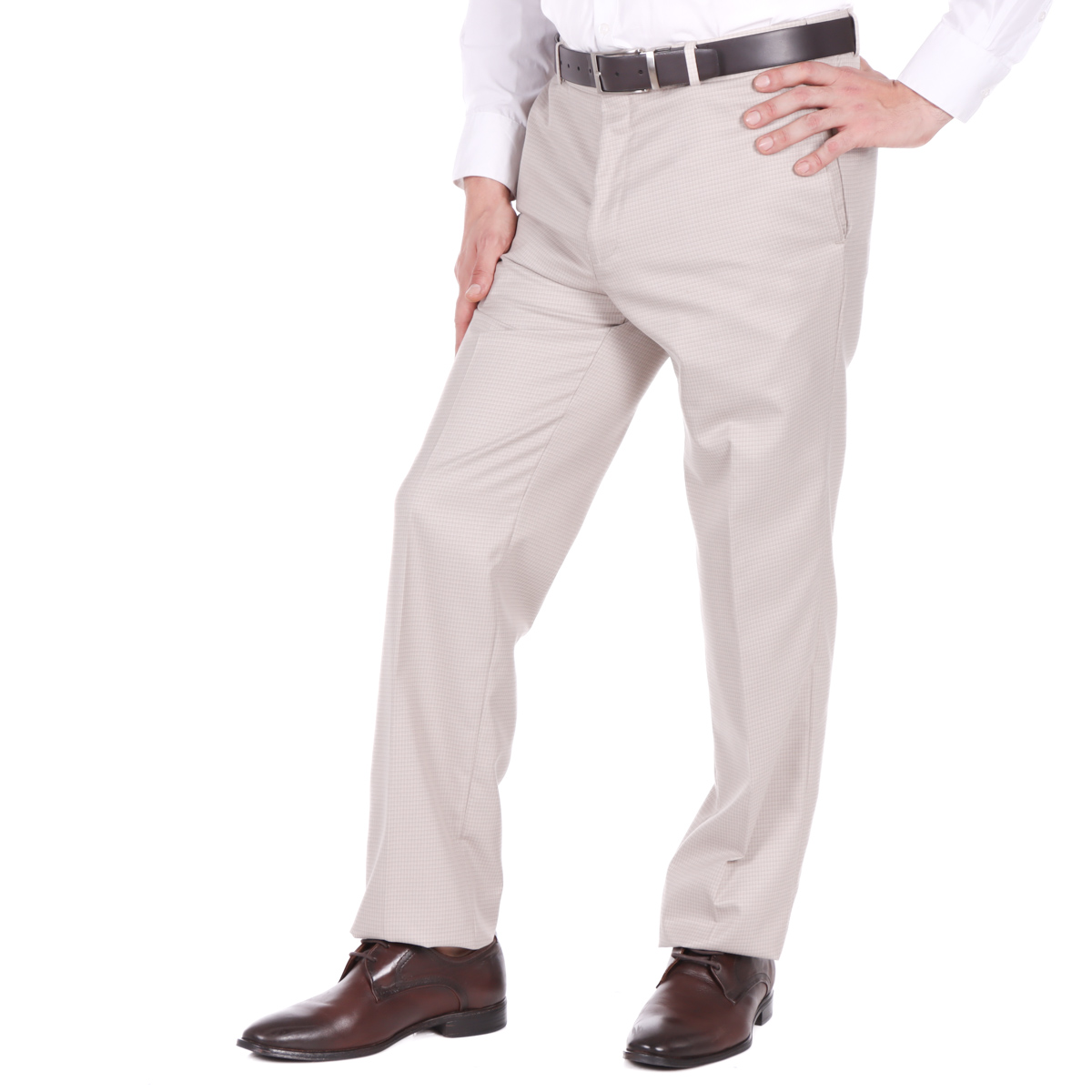 Pantal&oacute;n John Henry Hombre Sin Pinzas Caf&eacute; Claro image number null