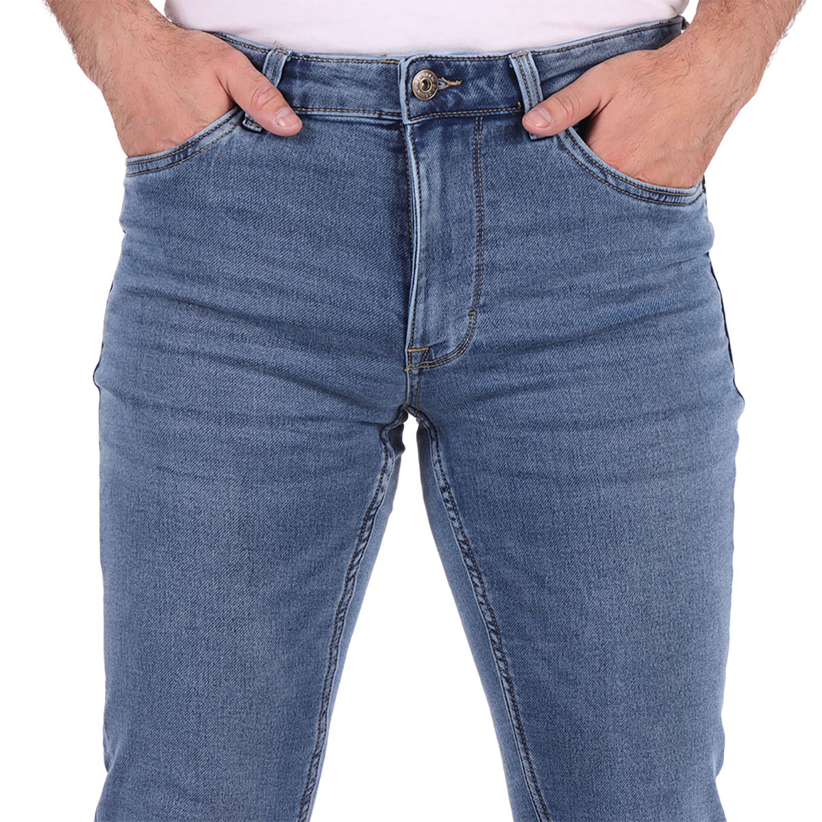 Jeans Slim Fit Estilo Moderno y Confortable OVS para Hombre image number null