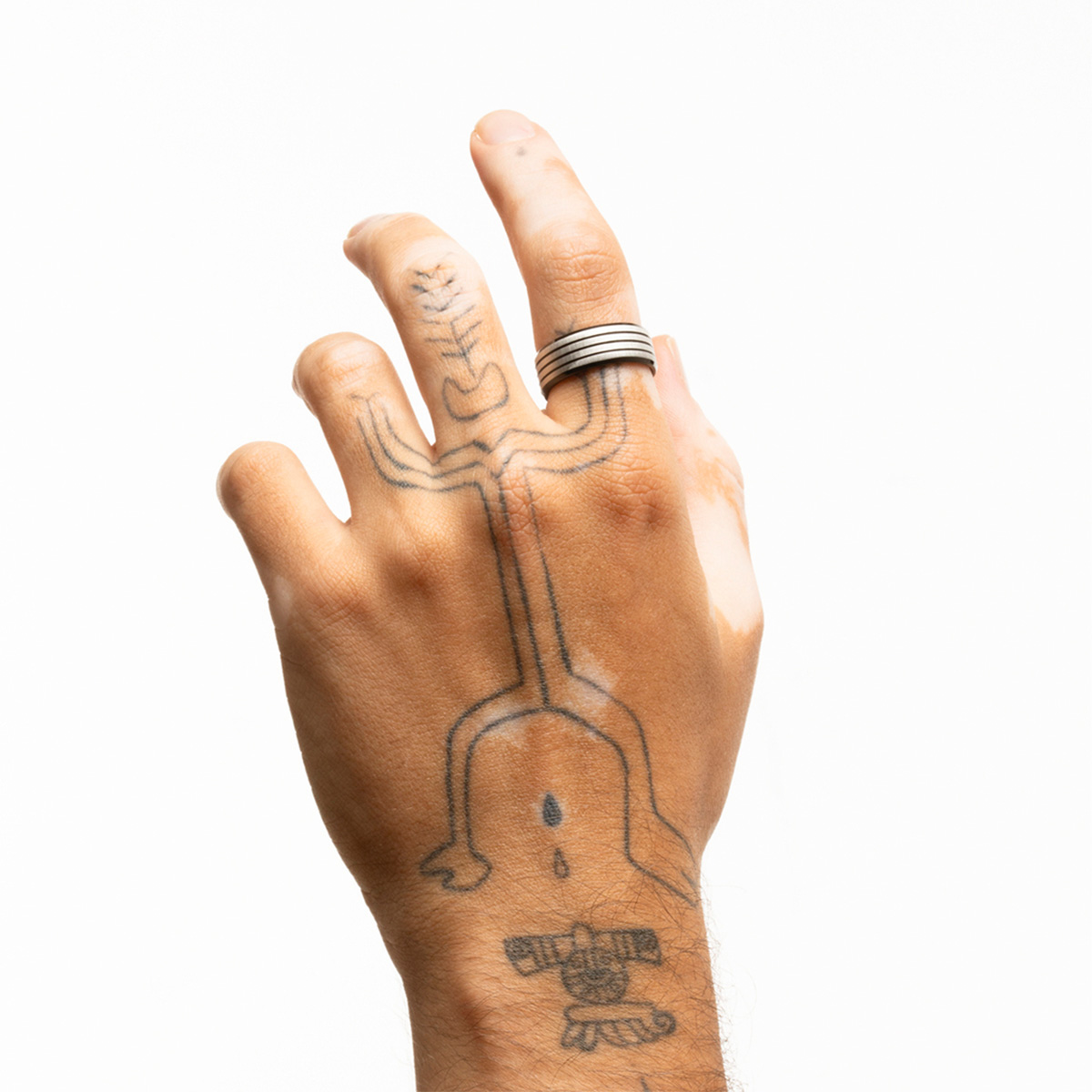 Anillo Acero Inoxidable Lotus Style para Hombre image number null