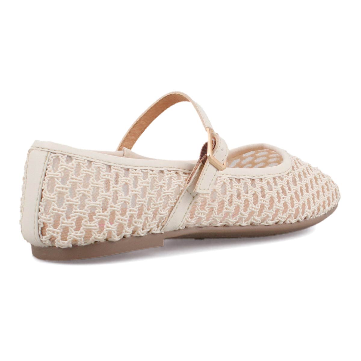 Balerina de Malla Crema Vavito Ajuste Hebilla para Ni&ntilde;a image number null