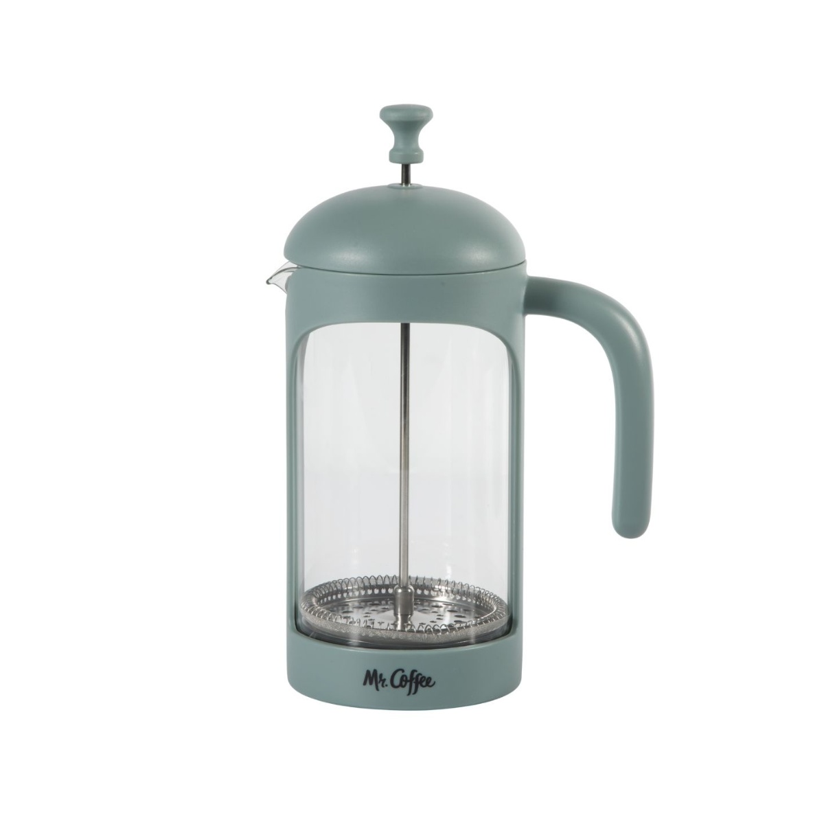 Prensa Caf&eacute; 916Ml Acero Inoxidable Verde Mr Coffee image number null