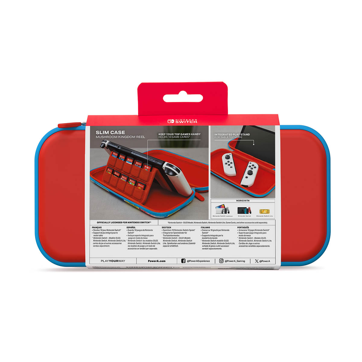 Estuche NSW Power A Mushroom Kingdom Reel image number null