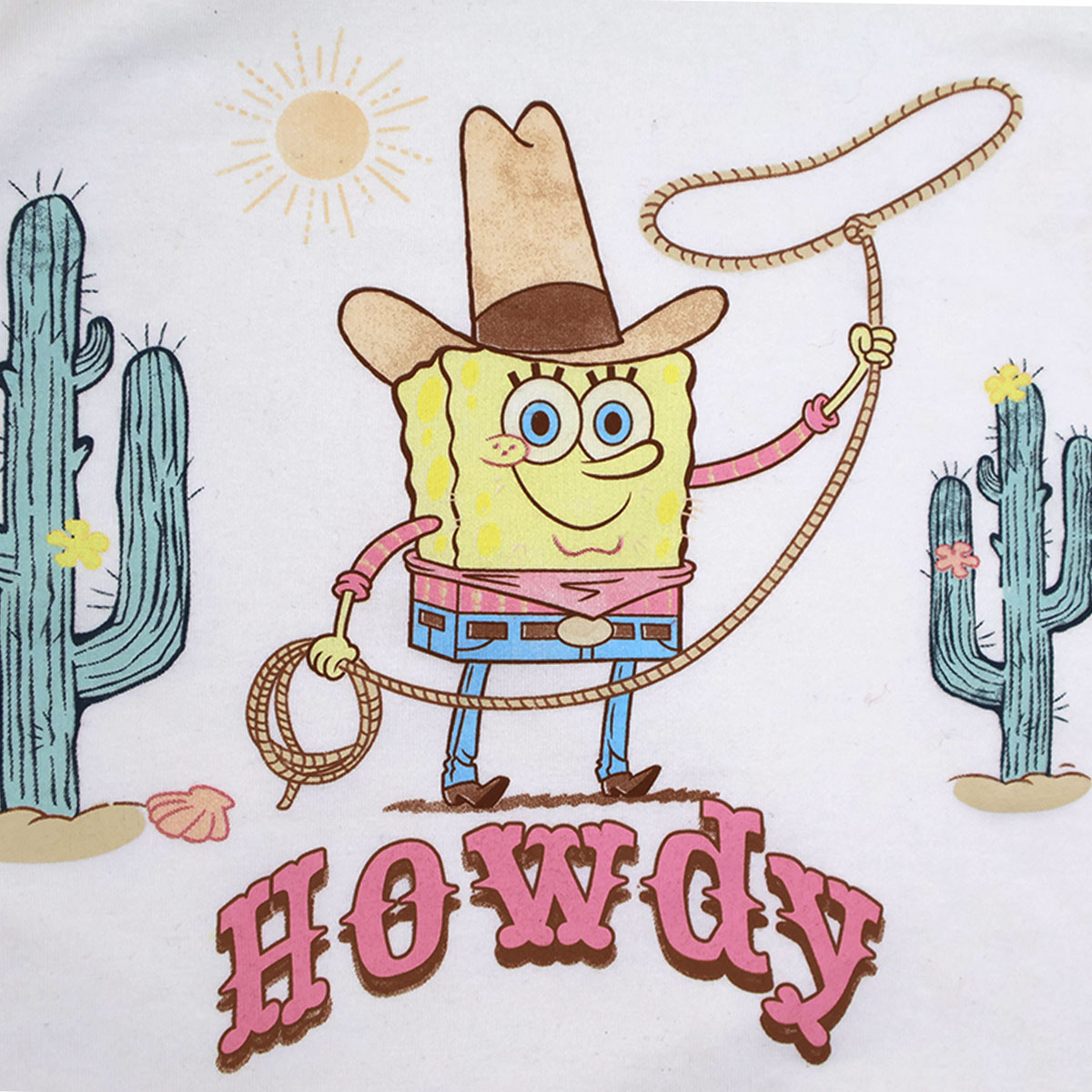 Pijama Manga Corta Bob Esponja para Ni&ntilde;a image number null