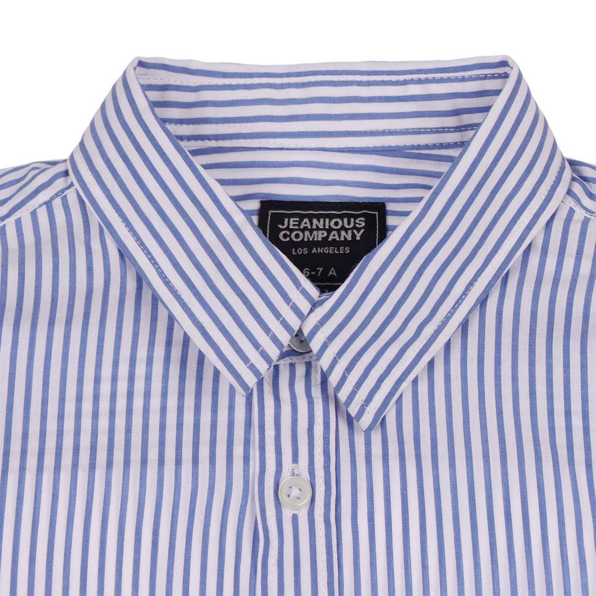 Camisa a Rayas Manga Larga  Algod&oacute;n JEANIOUS oara Ni&ntilde;o image number null