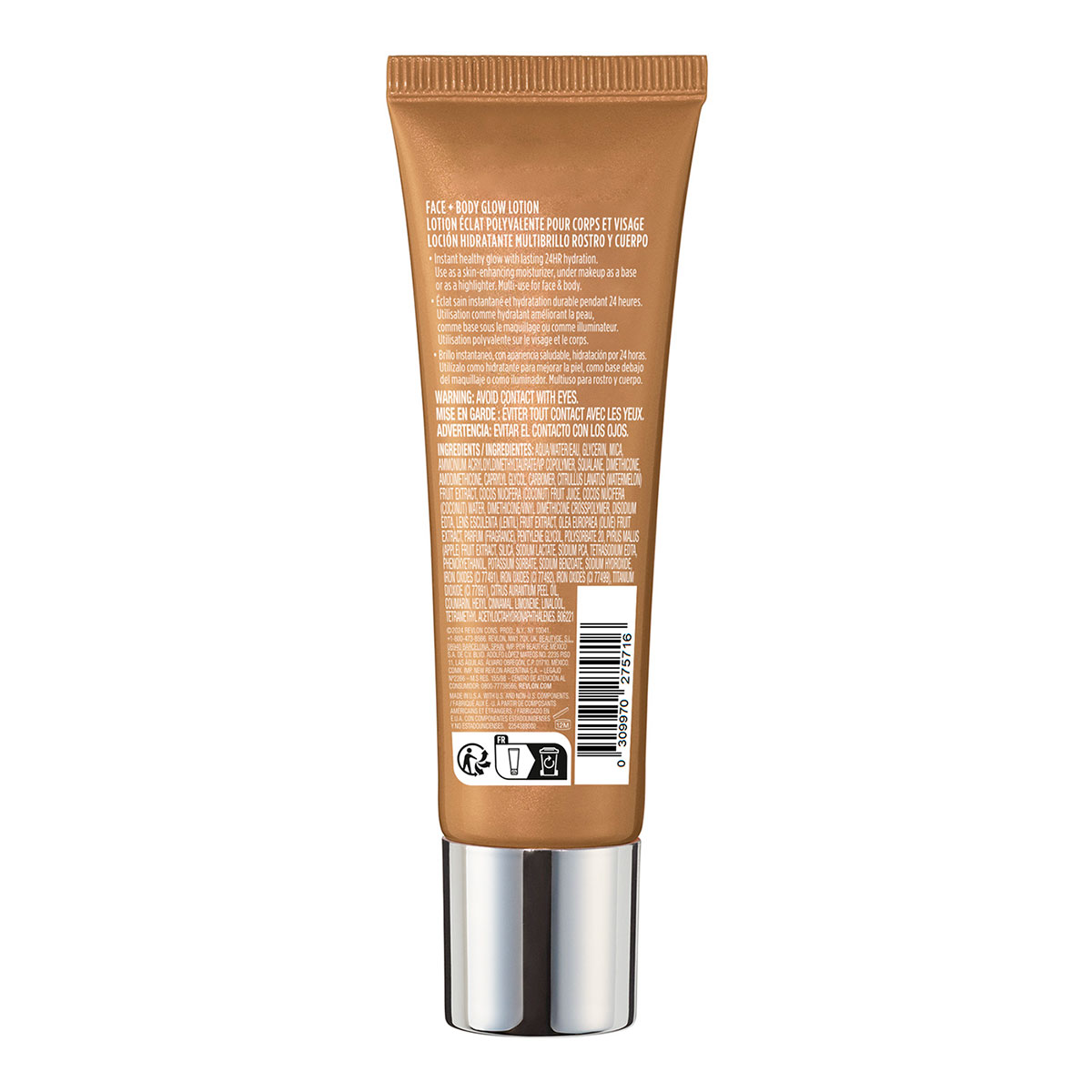 Illuminador Body Glow Lotion Face + Body It&rsquo;s Giving Sun Revlon image number null