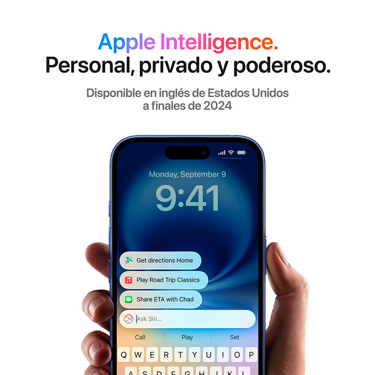 iPhone 16 128GB Color Azul R9 (Telcel) image number null