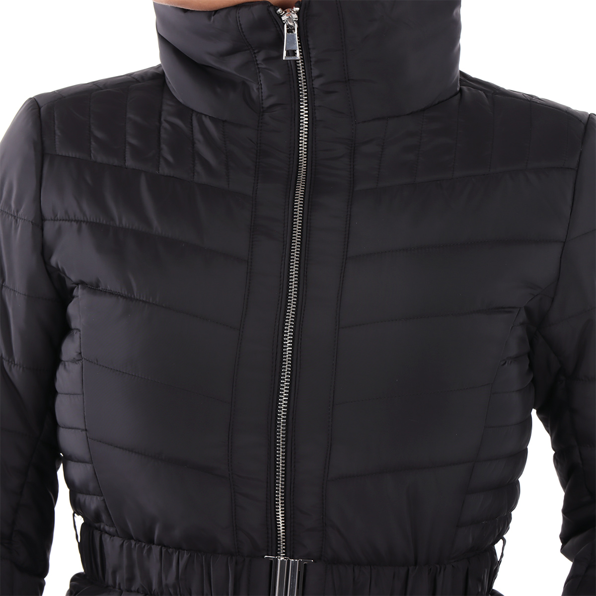 Chamarra Acolchada con Cintur&oacute;n Life Styler para Mujer image number null