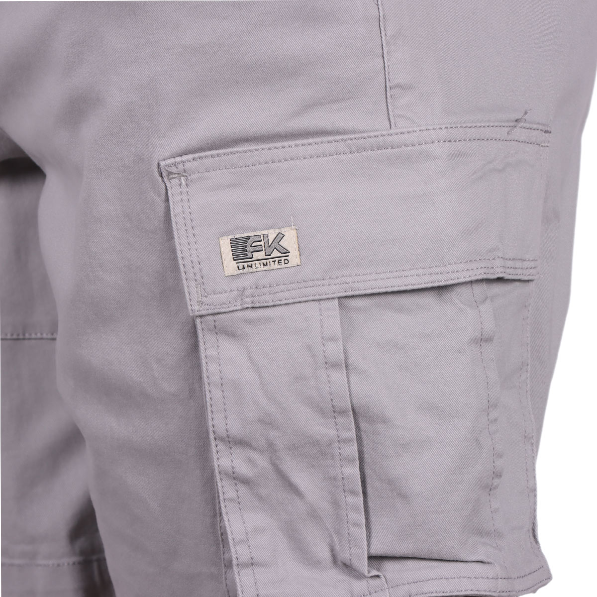 Bermuda Cargo Algod&oacute;n El&aacute;stico Cintura Fukka para Hombre image number null