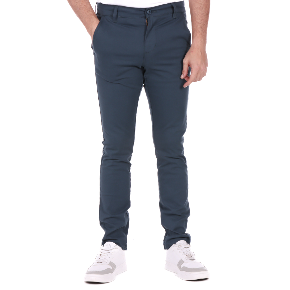 Pantal&oacute;n Para Hombre Slim Fit Oggi Jeans Azul image number null