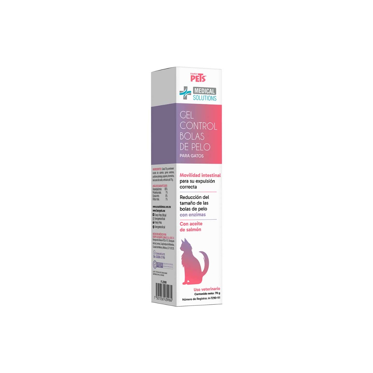 Gel Control Bolas De Pelo Para Gato 70 G image number null